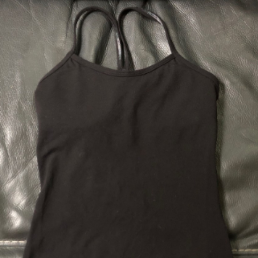Lulu Lemon Black Tank Top